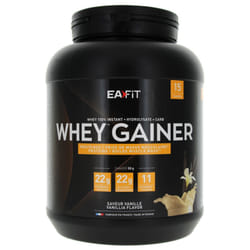 Eafit Construction Musculaire Whey Gainer 750 g - Saveur : Vanille