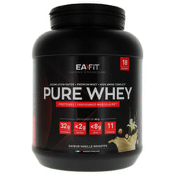Eafit Construction Musculaire Pure Whey 750 g - Parfum : Vanille Noisette