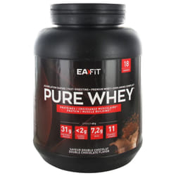 Eafit Construction Musculaire Pure Whey 750 g - Parfum : Double Chocolat