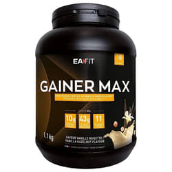 Eafit Construction Musculaire Gainer Max 1,1 kg - Parfum : Vanille Intense