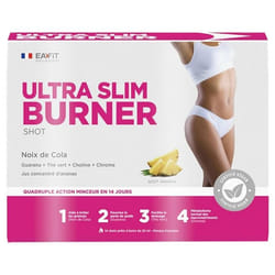 Eafit Ultra Slim Burner Shot Quadruple Action Minceur 14 Shots