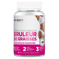 Eafit Brûleur de Graisses 60 Gummies