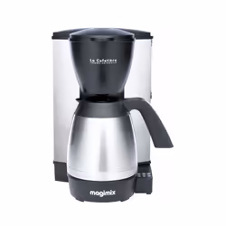 Magimix La Cafetière, Machine à café filtre, 1,2 L, Café moulu, 1200 W, Acier inoxydable