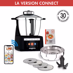 Magimix COOK EXPERT CONNECT robot de cuisine 1700 W 3,5 L Noir, Acier inoxydable Balances intégrées