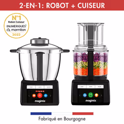 Magimix COOK EXPERT CONNECT robot de cuisine 1700 W 3,5 L Noir, Acier inoxydable Balances intégrées