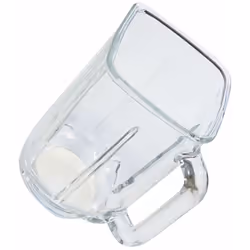 Bol blender en verre nu pour robot ménager MAGIMIX Bol en verre thermorésistant (réalisation de préparations excédant les 50° ...