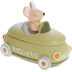 Amadeus - Petite boîte en résine à dents de lait en forme de voiture