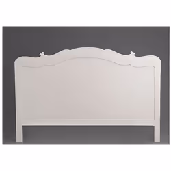 Tête De Lit - AMADEUS - Apolline - Bois Patiné Blanc - 160 cm - Elégance - Chic