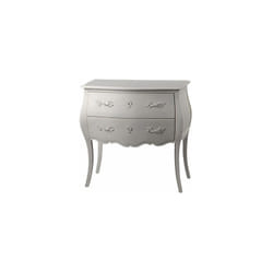 Commode 2 tiroirs blanc cassé Murano - Amadeus