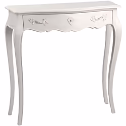 Console Murano Blanc 1 Tiroir - Amadeus