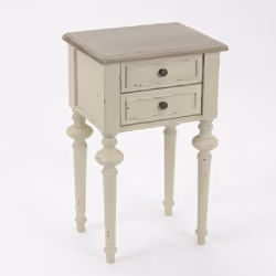 Ce joli chevet en bois va vous séduire. Son style classique apportera une touche sophistiquée et son aspect vieilli ajoutera  ...