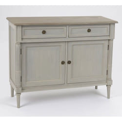 Buffet étroit 2 tiroirs Edouard 100x35 cm en Bois - Amadeus