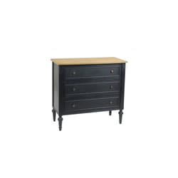 Commode 3 tiroirs en bois New Légende - Amadeus