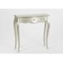 Petite console 1 tiroir Murano Silver Argent