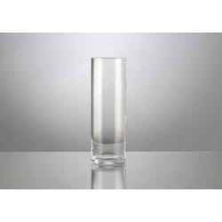 Vase Cylindrique - AMADEUS - Modèle Cylindric - Verre - 20 cm de hauteur - 10 cm de largeur