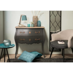 Commode Murano Céleste 2 Tiroirs - Amadeus