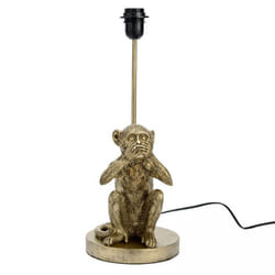 Base De Lampe De Table Singe 37 Cm - Ne Parle Pas
