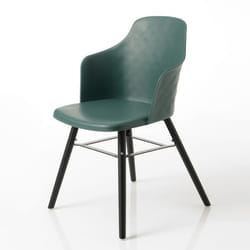 Fauteuil vert Coque - Amadeus