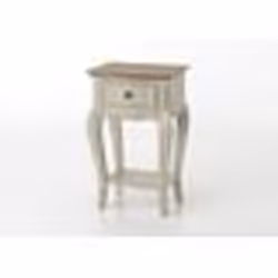 Table de chevet 1 tiroir beige Maddy - Amadeus