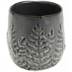 Amadeus - Cache Pot de Fleur en céramique grise - ryokan