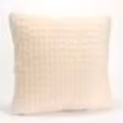 Coussin - AMADEUS - Chevron Crème - 40x40 cm - Design Contemporain - Intérieur