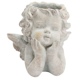 Amadeus - Cache pot ange naturel
