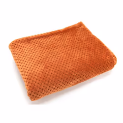 Plaid Damier Terracotta 130x170 - Amadeus