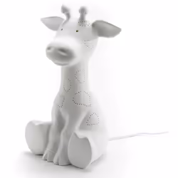 Cette girafe n'est-elle pas trop mignonne et rigolote ? En tout cas nous, on craque !Idéal pour apaiser les peurs de votre en ...