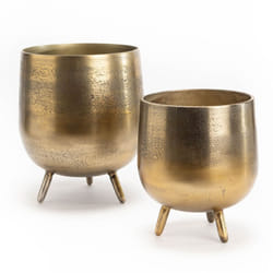 Set de 2 cache pots or - Amadeus