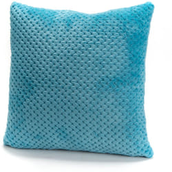 Coussin Damier turquoise 40x40 cm - Amadeus