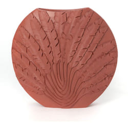 Amadeus - Vase feuille terracotta 60 cm