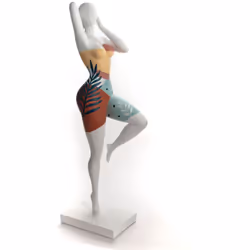 Vous souhaitez ajouter une touche de féminité à votre décoration ? Optez pour cette décoration de femme. Modernité et origina ...