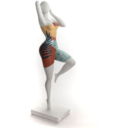 Statue femme Palma 80 cm blanc - Amadeus