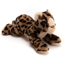 Peluche Léonard le léopard - Noir - Amadeus