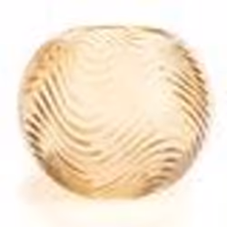 Vase boule Nais moutarde - Amadeus