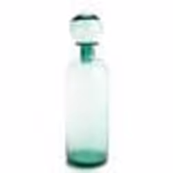 Vase bouteille hauteur 39 cm vert - Amadeus