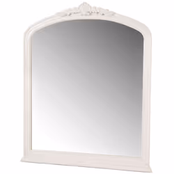 Découvrez le magnifique miroir en bois blanc Loberon, qui allie à la fois fonctionnalité et esthétisme, ajoutant une touche d ...