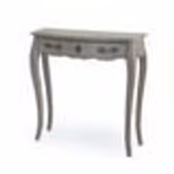 Console Murano Taupe Petit Modèle 80 x 25 x 80 Beige