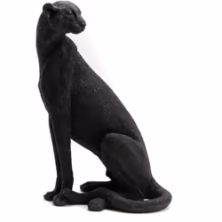 Découvrez cette magnifique panthère noire tachetée, une pièce d'exception qui ajoutera une touche de puissance à votre décora ...