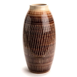 Amadeus - Vase Kimia Marron 38 cm