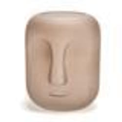 Vase masque marron - Amadeus
