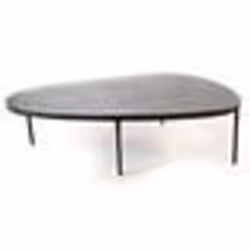 Table basse galet noir - Amadeus