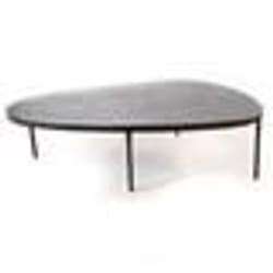 Table basse galet noir - Amadeus