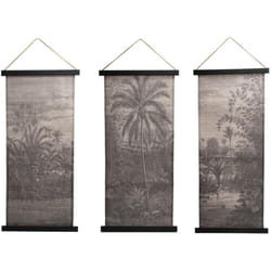 Kakemono triptyque tropique - Amadeus