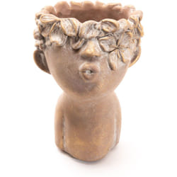 Amadeus - Vase enfant fleurs doré grand modèle