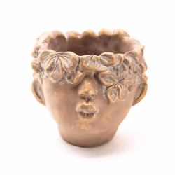 Cache pot bisous doré grand modèle - Amadeus