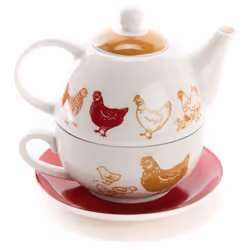 Apportez une touche champêtre et authentique à votre pause thé avec le coffret théière Maggie en porcelaine signé Amadeus. Ce ...