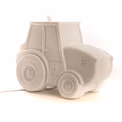 Cette jolie lampe originale en forme de tracteur est idéale comme veilleuse pour une chambre d'enfant. Sa lumière douce et ré ...
