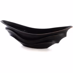 Plongez dans l'élégance captivante de notre Coupe Vague Noir, une pièce d'art en résine à la beauté saisissante. Mesurant 60  ...