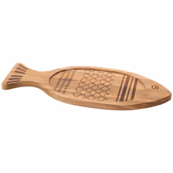 Cette planche en bois d'acacia, parfaite pour préparer vos plats mais aussi pour la présentation de vos plateaux de fromage o ...